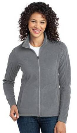 PACU Nurse Jacket Navy Blue Ladies Lightweight Fleece Full Zip Customized
