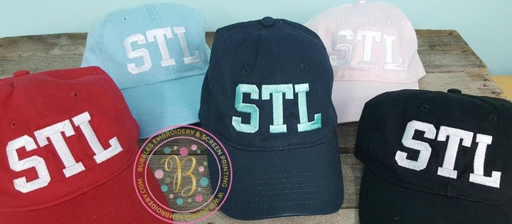 STL hat- baseball hat- St. Louis ball cap- St. Louis apparel