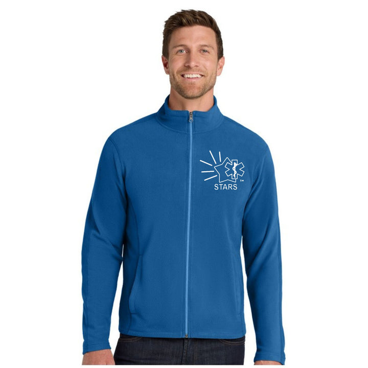 Unisex Full Zip Lightweight Fleece w/STARS logo (Copy)