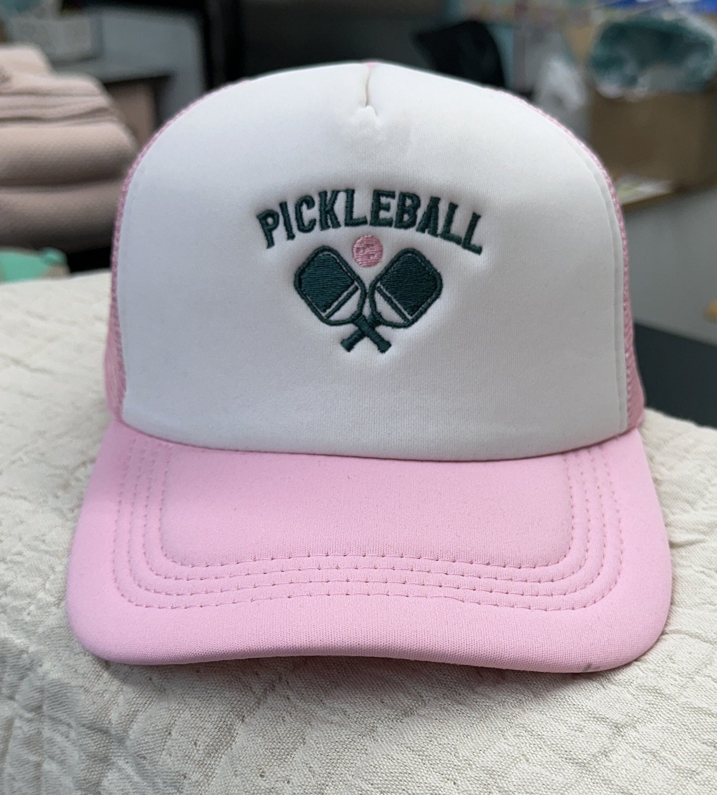 Pickleball trucker hat~Pickleball Accessories~Pickleball Gift~embroidered~