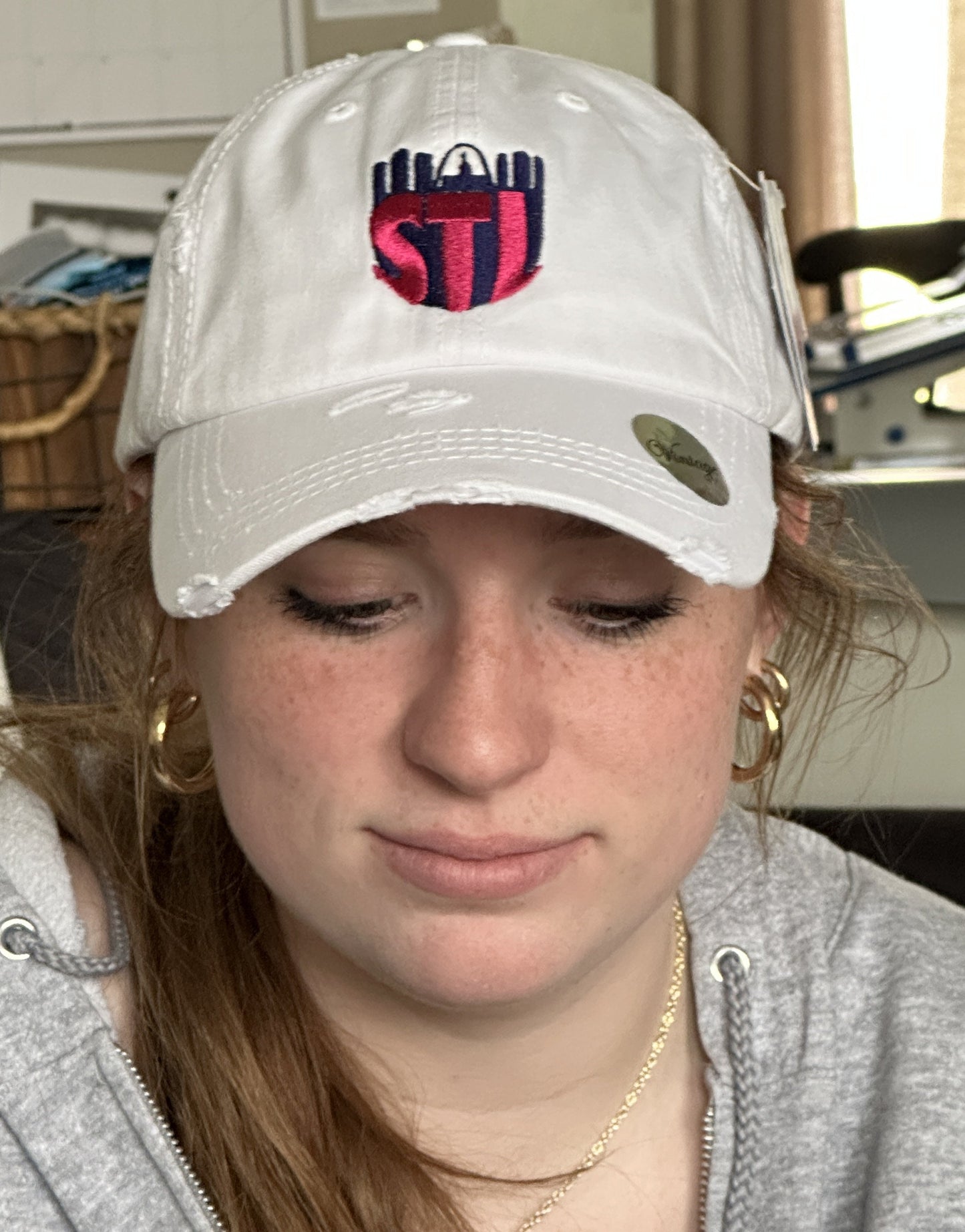 St.Louis City SC Soccer Hat~Distressed Baseball Hat~STL~Dad Hat