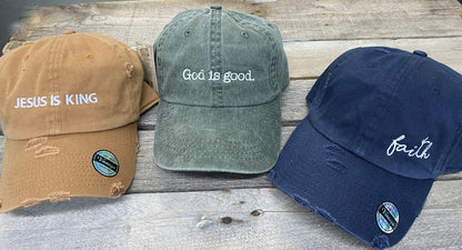 God is good baseball hat~christian baseball hat~Jesus~christian apparel~embroidered~faith apparel