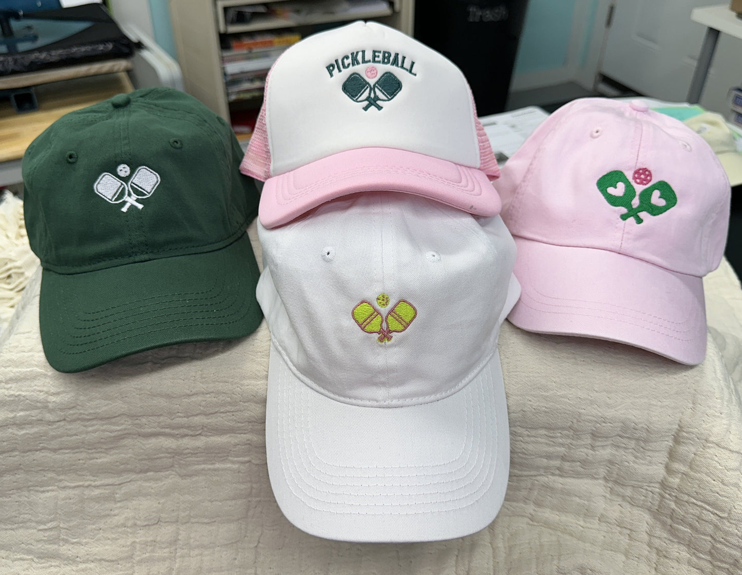 Pickleball trucker hat~Pickleball Accessories~Pickleball Gift~embroidered~