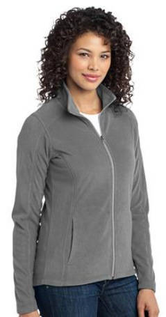 ER Nurse Jacket Navy Blue Ladies Lightweight Fleece Full Zip Customized