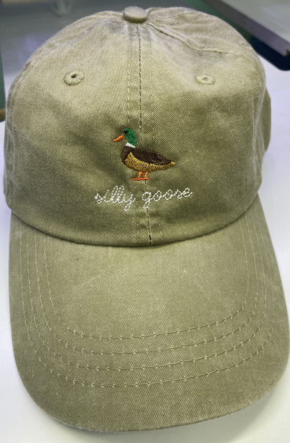 Charcoal Duck Embroidered Dad hat  baseball hat~fall hat