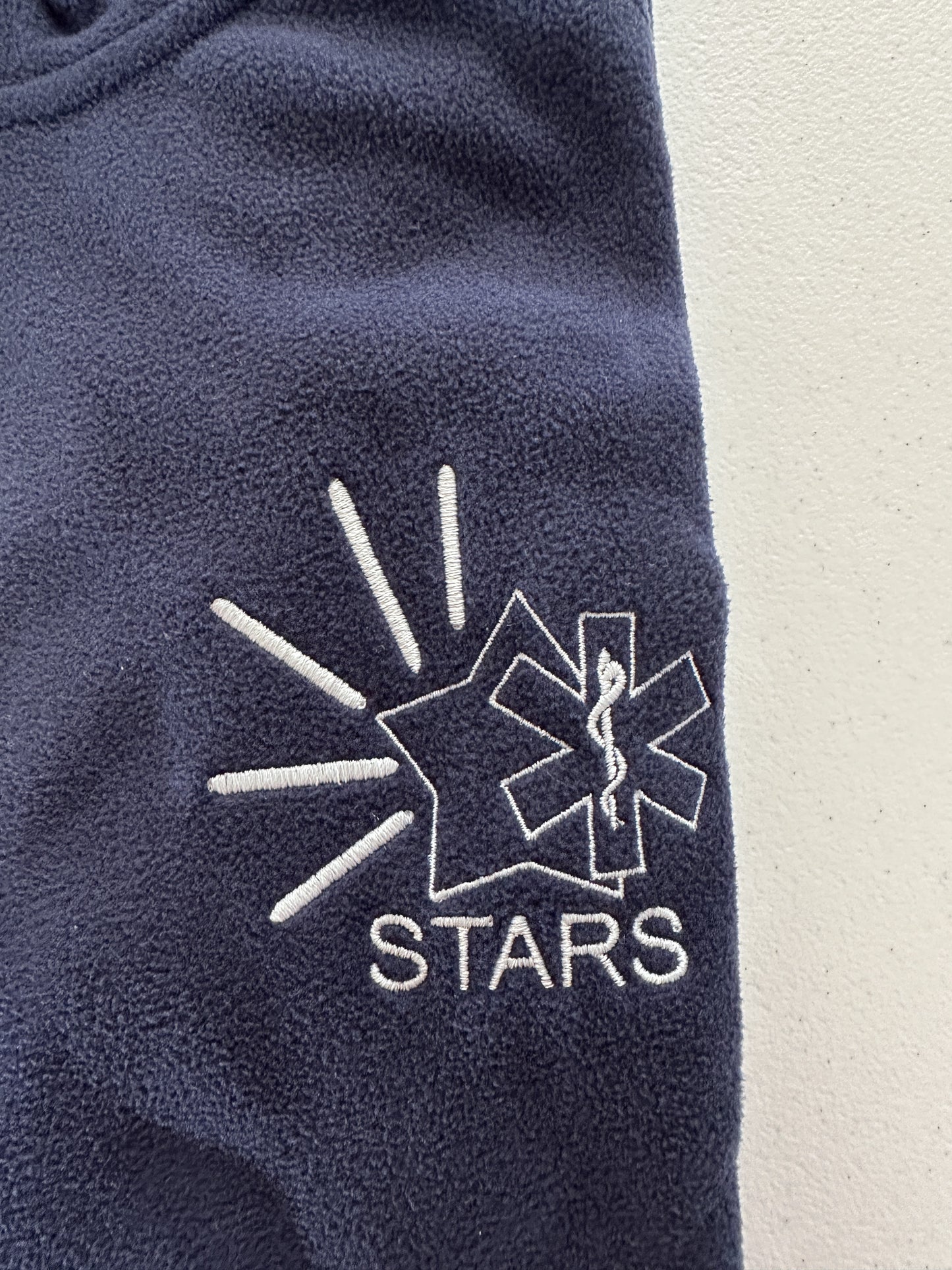 Ladies Full Zip Lightweight Fleece w/STARS logo