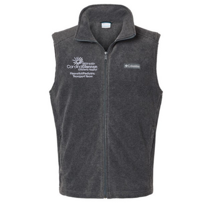 Columbia Vest w/embroidered CG transport team logo