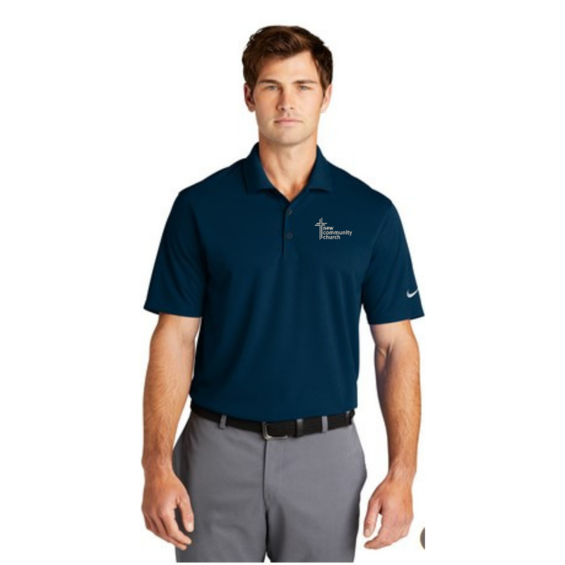 Nike Micro Pique Polo w/embroidered NCC logo