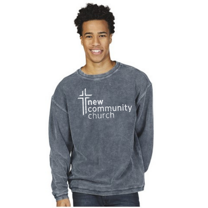 Camden Corded Sweatshirt screen printed w/ NCC logo