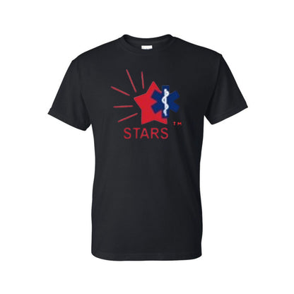 STARS Short Sleeve T Shirt w/Full Color Logo