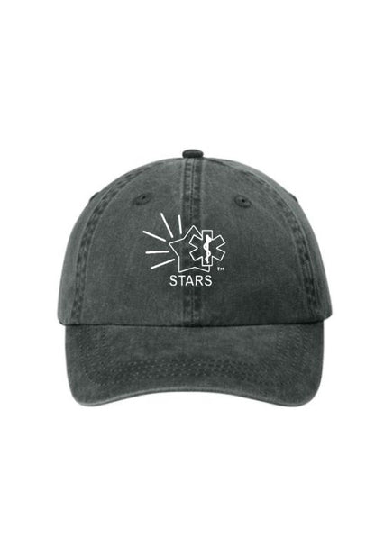 STARS pigment dyed baseball cap