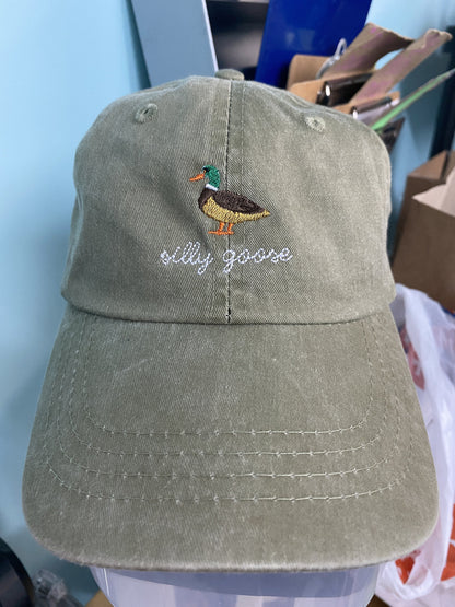 Duck Embroidered Dad hat  baseball hat~fall hat
