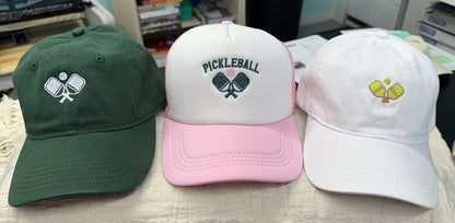 Pickleball hat~Pickleball Accessories~Pickleball Gift~embroidered~pigment dyed~baseball hat