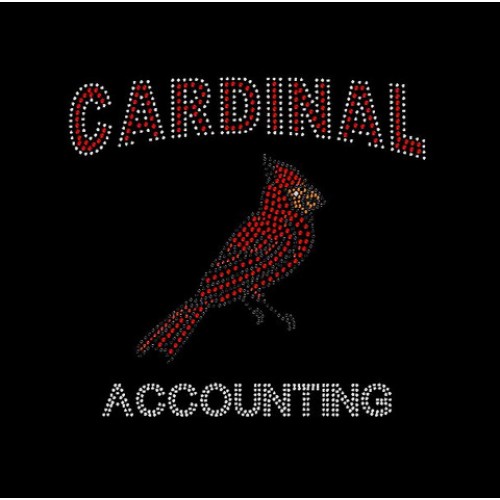 Cardinal Accounting Bling Shirt